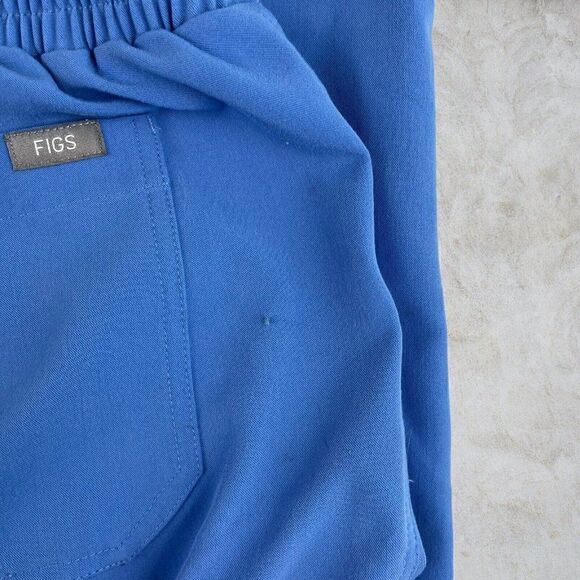 Figs Technical Collection Women's Size Small Blue Scrub Pants TW2000T - Picture 2 of 4